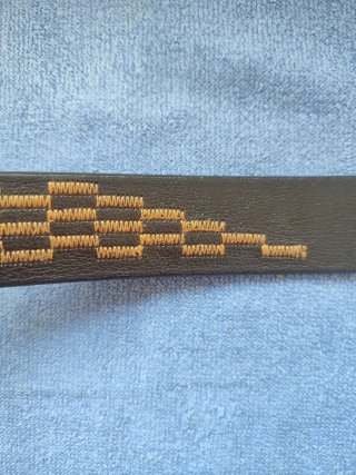 Cintura Versace Jeans Vintage Nera