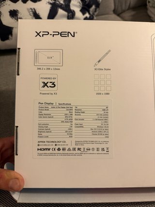 XP-PEN Artist 12 (2ª Gen) + Lápiz X3