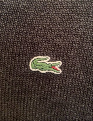 Jersey Lacoste V-Neck M 20%lana 80%algodón