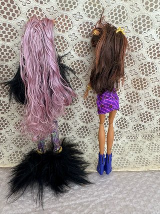 Lote 2 Monster High Clawdeen Wolf 2012
