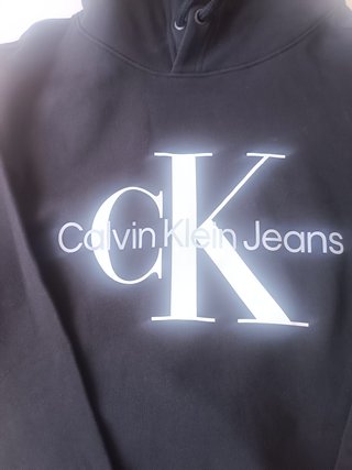 Sudadera Calvin Klein Jeans Capucha Talla L