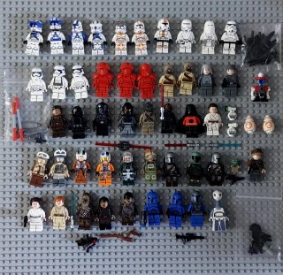 Lote Figuras LEGO Star Wars