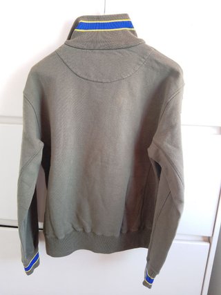 Felpa Kappa Vintage BRAZIL Verde cotone italy