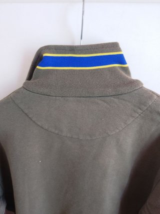 Felpa Kappa Vintage BRAZIL Verde cotone italy