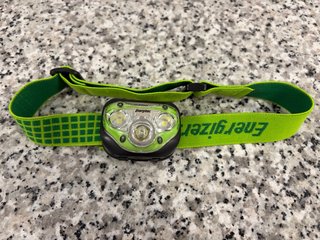 Linterna frontal Energizer verde