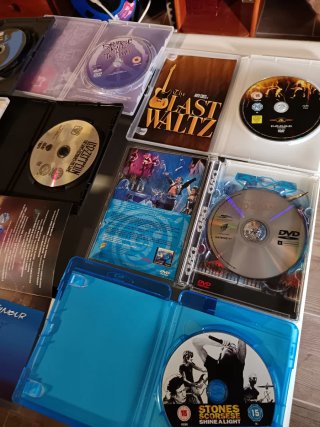 Lote 14DVDs Rock Clásico y Progresivo Pink Floyd