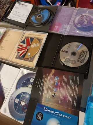 Lote 14DVDs Rock Clásico y Progresivo Pink Floyd