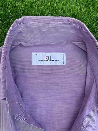 Camisa Carolina Herrera Morada Talla M