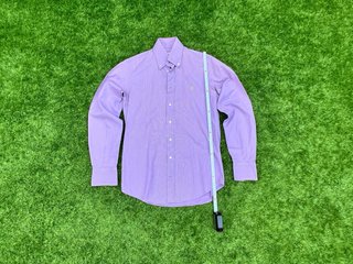 Camisa Carolina Herrera Morada Talla M