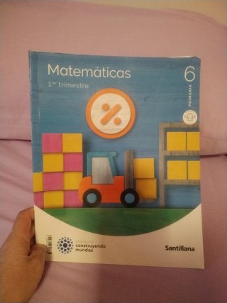 Matemáticas 6 Primaria primer trimestre