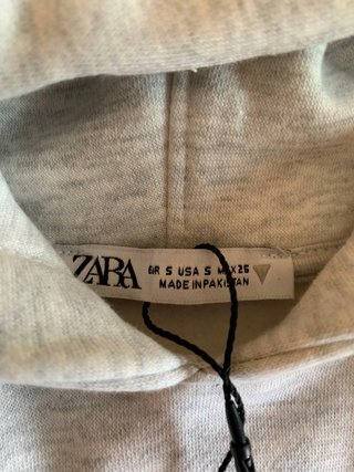 Chandal Zara gris jaspeado oversize (T. S)
