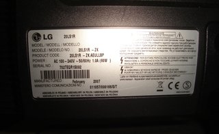Televisor LG 20L1R 20