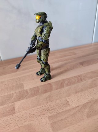 Figura Master Chief Halo 3 con Rifle