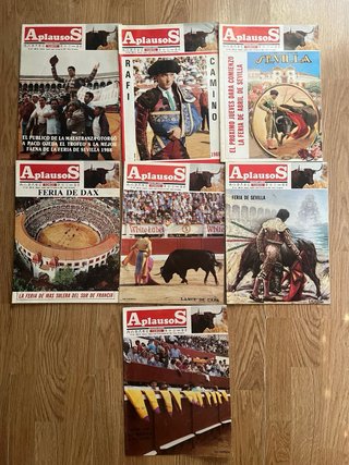23 Revistas Aplausos Toros 1988