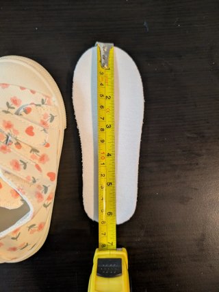 Bambas lona bebé florales T25 NUEVAS