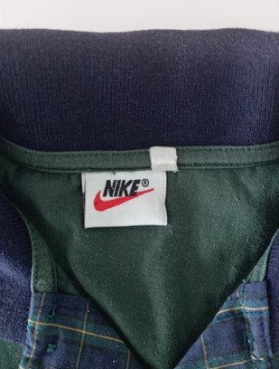 Polo Nike Vintage Verde Oliva Taglia M