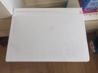Mesa pupitre infantil blanca