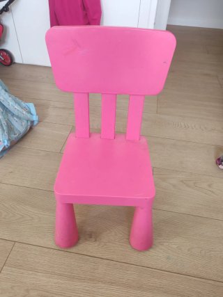 Mesa pupitre infantil blanca