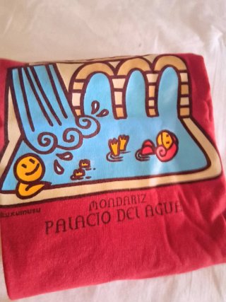 Camiseta Balneario Mondariz Infantil. Talla 6.