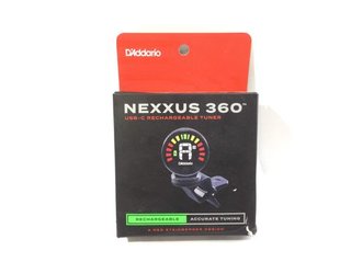 Afinador D'Addario Nexxus 360 USB-C Recargable