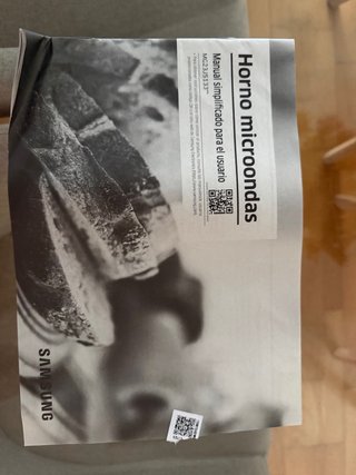 Horno Microondas Samsung Negro