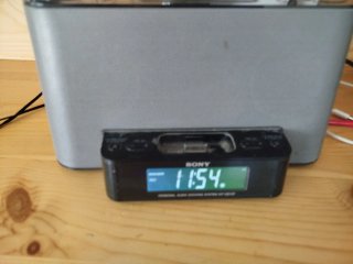 Radio Despertador Sony