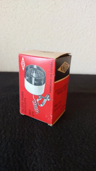 Antiguo piloto original bici, Rinder 273 (1970s)
