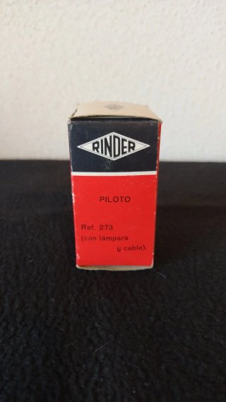 Antiguo piloto original bici, Rinder 273 (1970s)