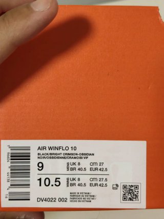 T42,5 Nike Air Winflo 10