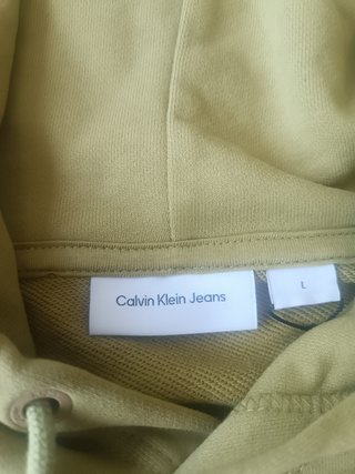 Sudadera Calvin Klein Jeans Capucha Talla L