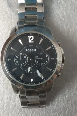 Orologio Fossil FS4532 Uomo Cronografo Nero Argent