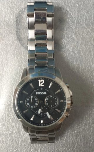 Orologio Fossil FS4532 Uomo Cronografo Nero Argent