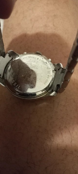 Orologio Fossil FS4532 Uomo Cronografo Nero Argent