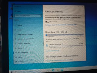 Portátil HP Intel Core i3 700GB