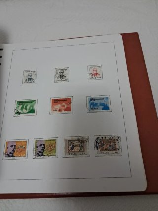 Italia-Colección sellos matasellados 1946/1978.