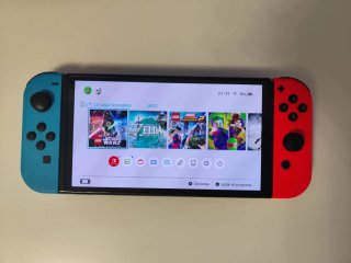 Nintendo Switch Oled + 2 Juegos + Accesorios