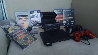 Consola PlayStation 2 + 4 Juegos.