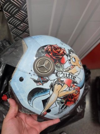 Casco Moto Betty Boop