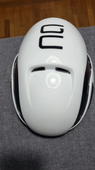 Casco Abus GameChanger Blanco y Rojo