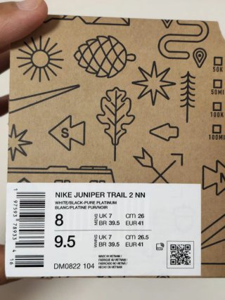 T41 Nike Juniper Trail 2 NN Blancas