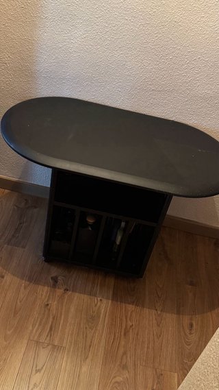 Mesa de diseño negra