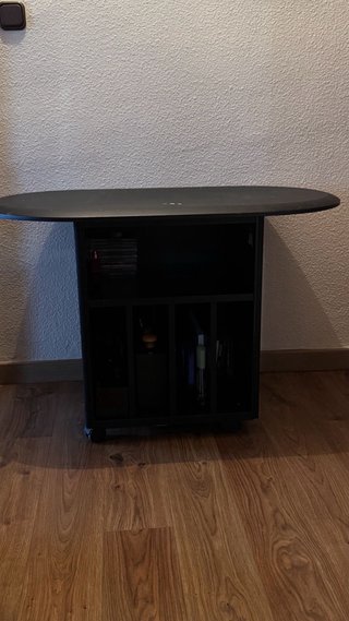 Mesa de diseño negra