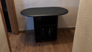 Mesa de diseño negra