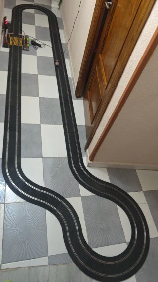 Pistas Negras, Accesorios Scalextric SCX 10 Metros