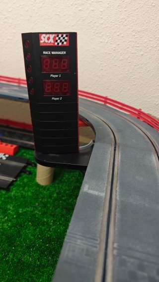 Pistas Negras, Accesorios Scalextric SCX 10 Metros