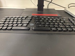 Teclado Ergonómico Inalámbrico AZERTY Francia