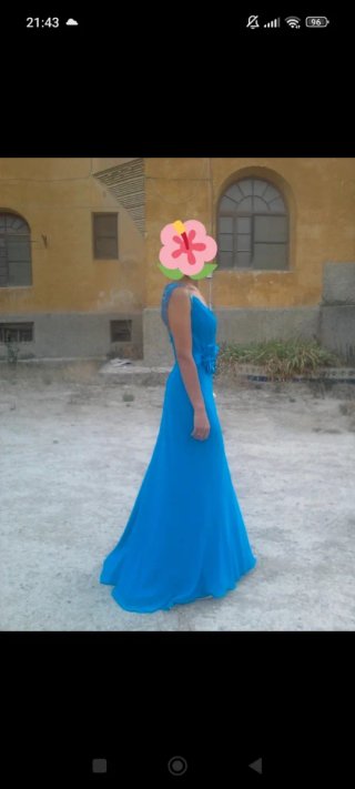 Vestido Pronovias Azul Talla s. Costo 700€