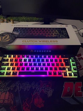 Teclado Gaming FORGEON 60% Wireless RGB
