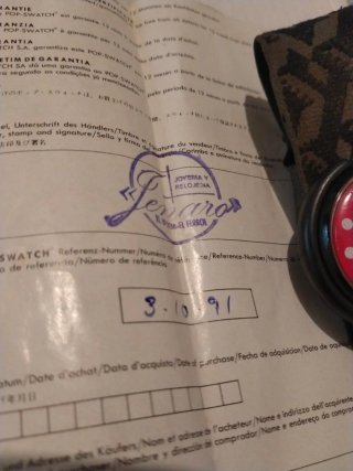Orologio Swatch POP Vintage Collezione