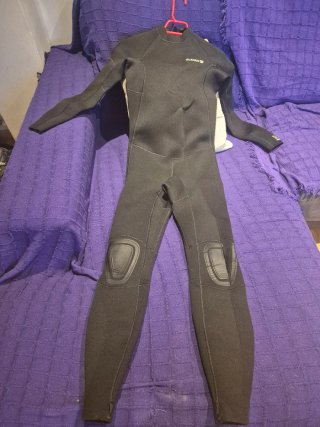 Traje Neopreno Surf Hombre 4/3mm Negro